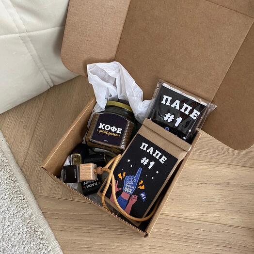 Gift set for Dad, blue
