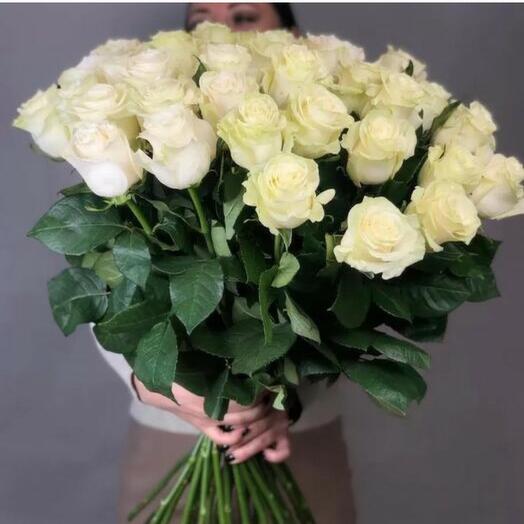 29 роз мондиаль 60см под ленту