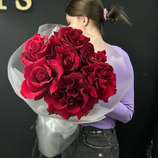 French roses are red