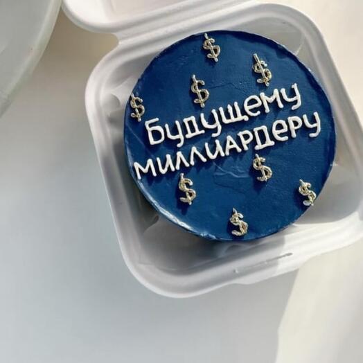 Бенто - торт * будущему миллиардеру *
