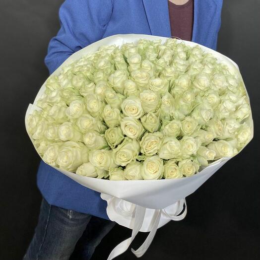 Белые розы