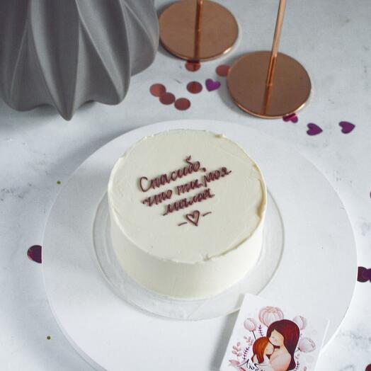 Бенто торт маме "Спасибо, что ты моя мама"