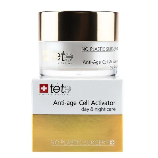 Омолаживающий крем для лица / TETe Anti-age Cell Activator (day and night), 50 ml