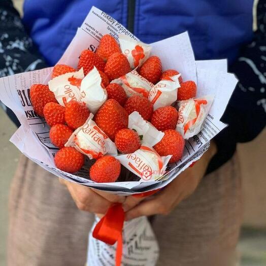 Strawberry bouquet "For her"