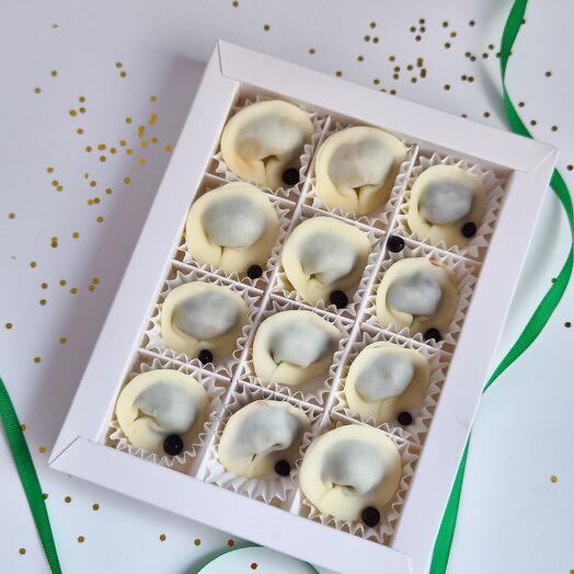 Шокодные пельмени 12 шт