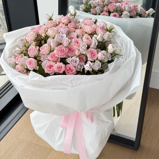 Mix spray roses