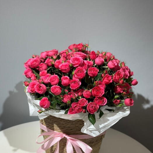 Корзина с цветами