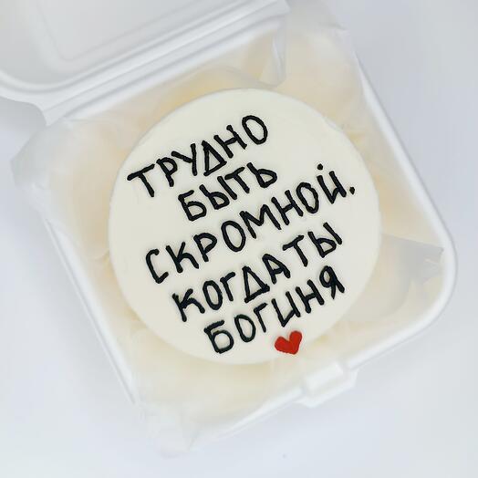 Бенто торт для богини