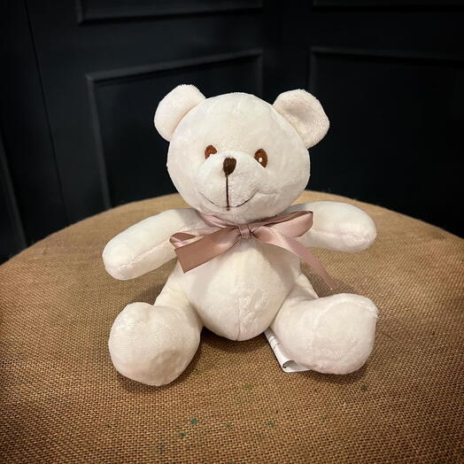 Osito «Teddy» de peluche blanco