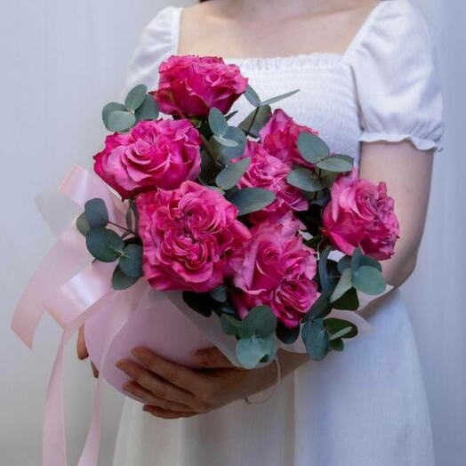 Ажурные розочки в коробке