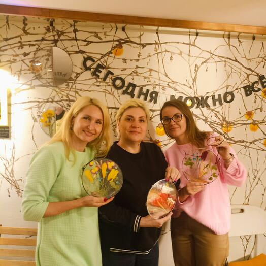 Электронный Сертификат день рождения в Лавке Витражиста (на 3 человека)