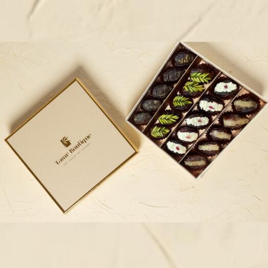 Pure Indulgence Collection Stuffed Dates Medium Box 20pcs