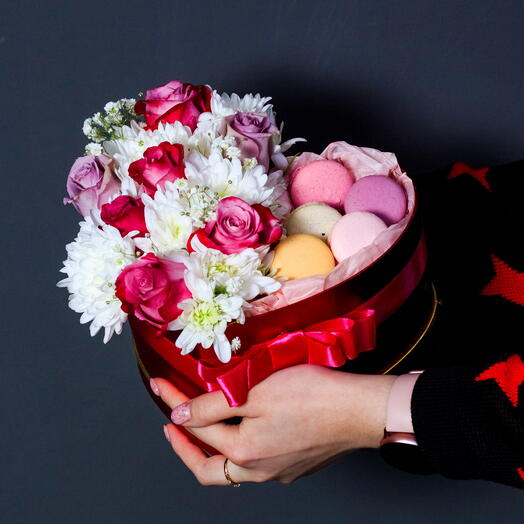 Композиция с макарунами 4