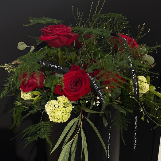 Composicion de rosas