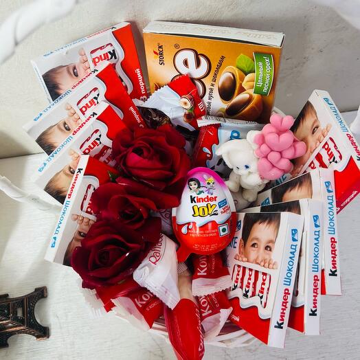 Корзина с конфетами 🍫