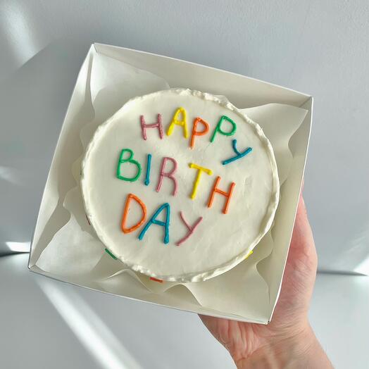 Бенто-торт HAPPY BIRTHDAY