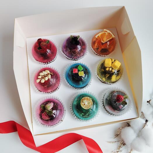 Подарочный набор чайных бомбочек. Подарок на день рождения , девушке, маме, папе. Чай