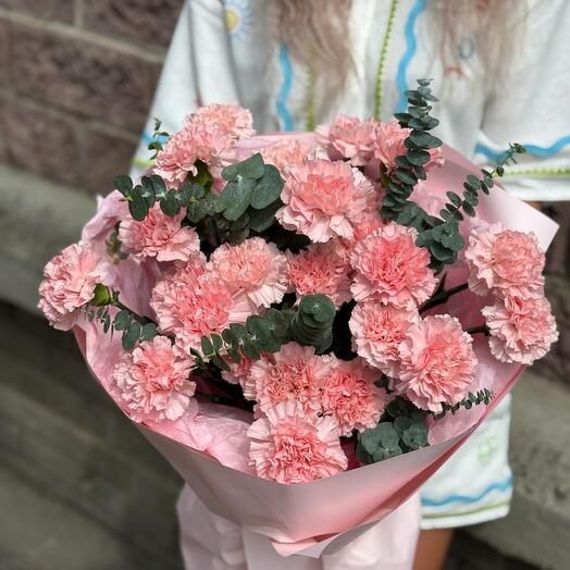 Моно Букет из Гвоздик