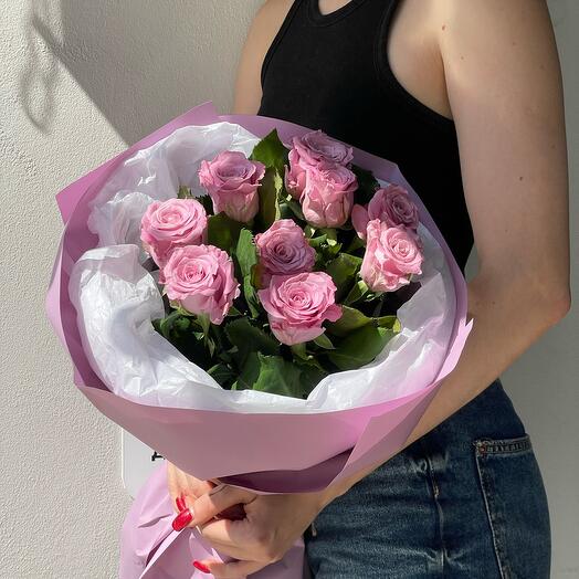 Букет лиловых роз💜