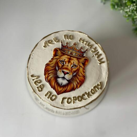 Торт 1,2 кг со Львом