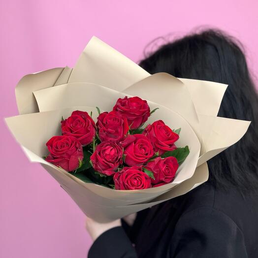 Букет из 9 красных роз BUY BUKET