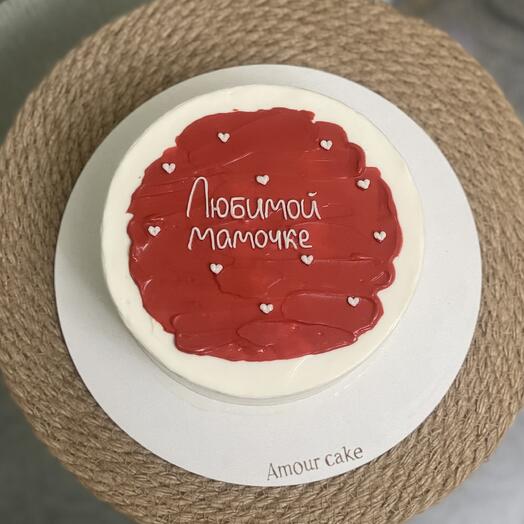 Торт любимой мамочке