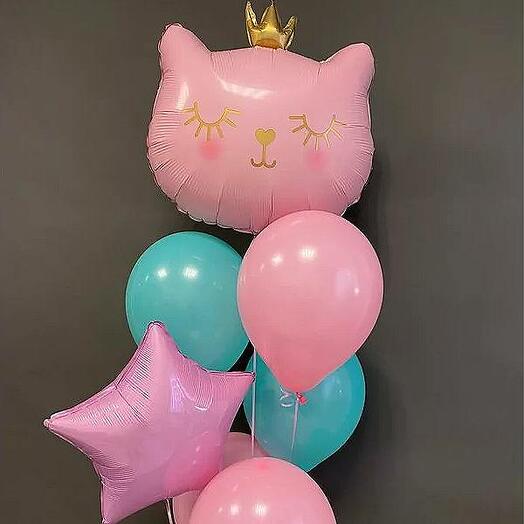 Фонтан с кошечкой