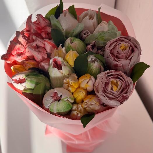 Букет из зефира