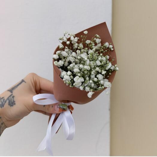 Мини букетик из гипсофилы 🥰