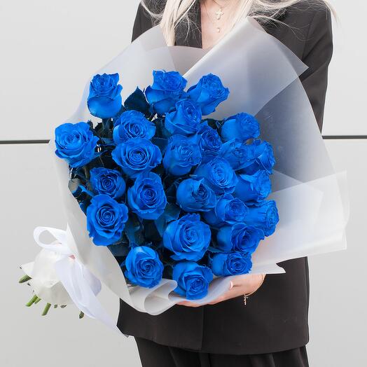 Букет из роз Синие розы