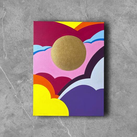 Картина авторская «Ближе к рассвету»