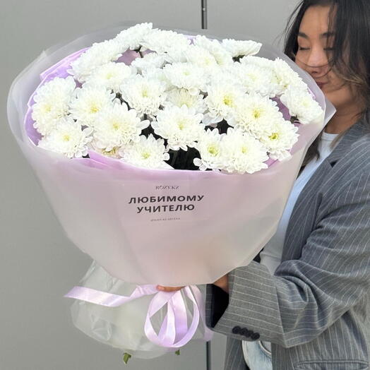 Нежный букет на День учителя