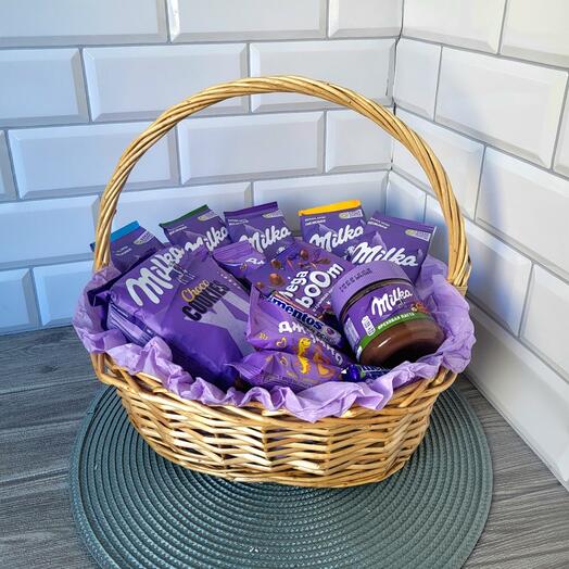 Милка. Корзина сладостей