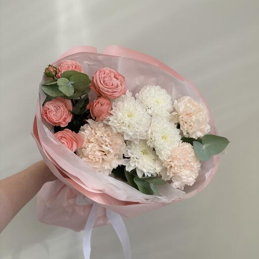 Нежный букет фламинго🌸