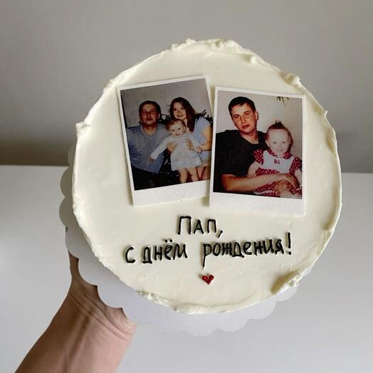 Торт с вашей фотографией 1 кг