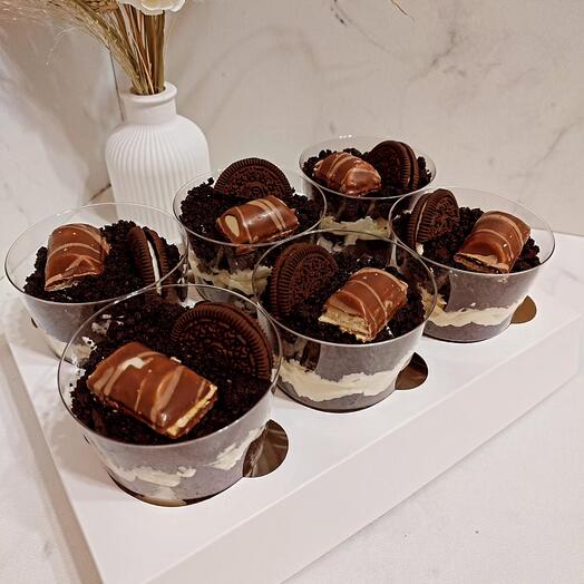 Трайфлы Орео 6 шт в подарок маме/ бабушке/ папе/ девушке/ жене