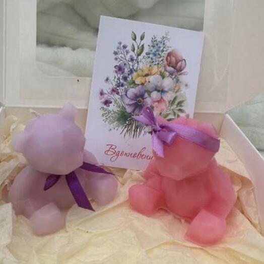 Свечи «Медвежата»