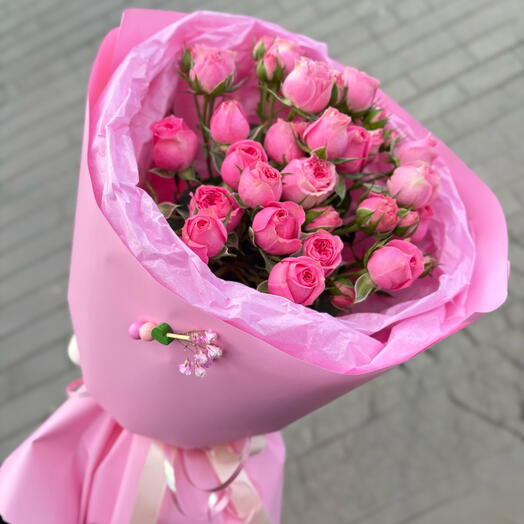 Моно букет - розы 🌸