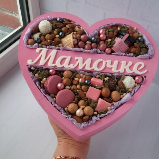 Сердце любимой маме