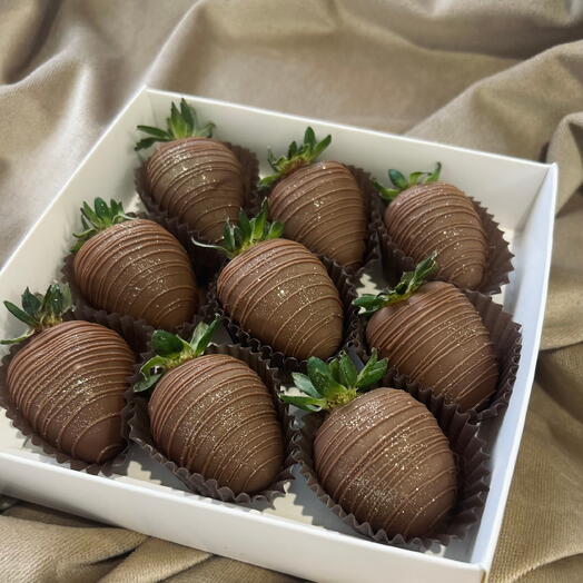 Fresas cubiertas de chocolate