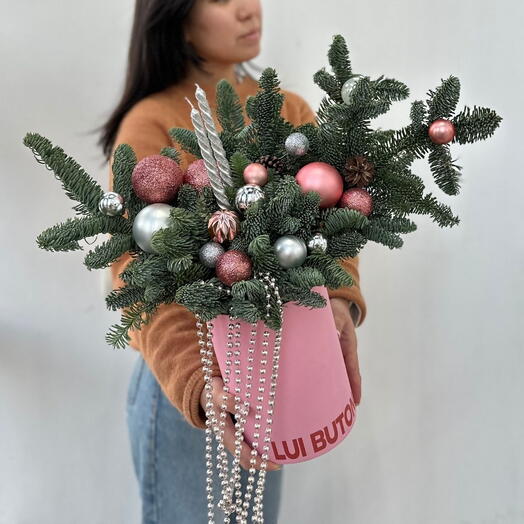 Композиция "Розовый микс"