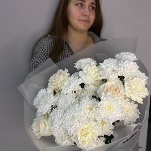 Букет Снежинка