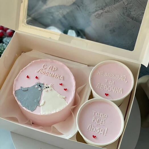 Торт в стакане | бенто и 2 cake to go | трайфлы | с ДР любимка, ты девочка - тебе всё льзя