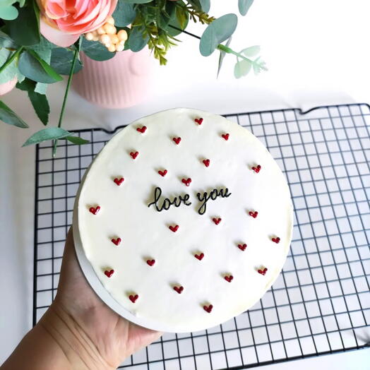 Бенто торт на 14 февраля LOVE YOU