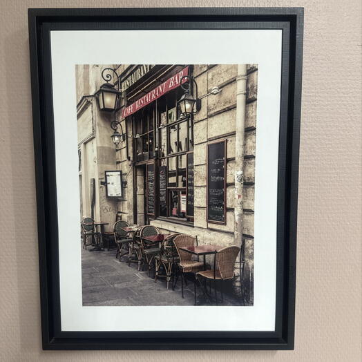 Картина фотопечать CAFE