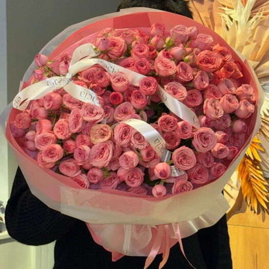 Шикарные кустовые розы Хави