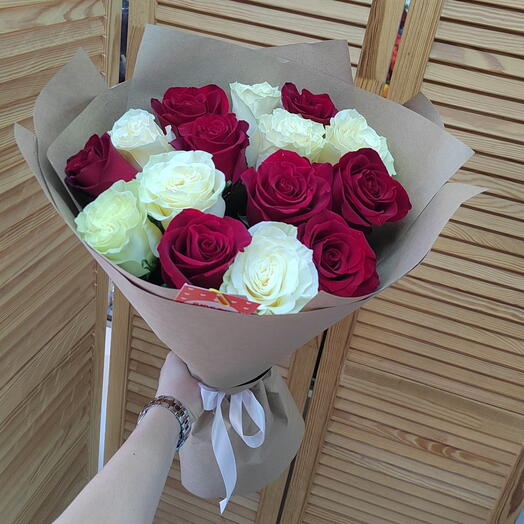 Букет 15 роз