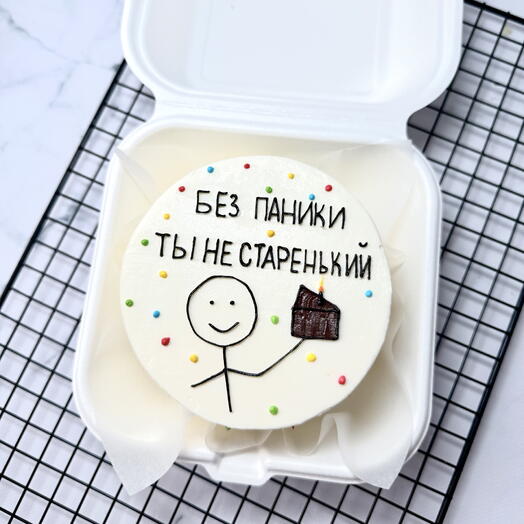 Бенто-торт « Без паники»