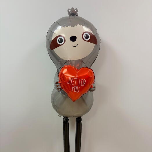 Perezoso con corazón