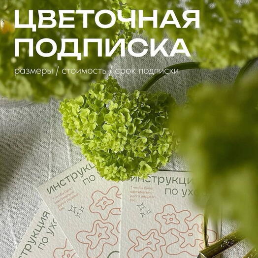 Цветочная подписка 💐️ идеальный подарок на 8марта для неё